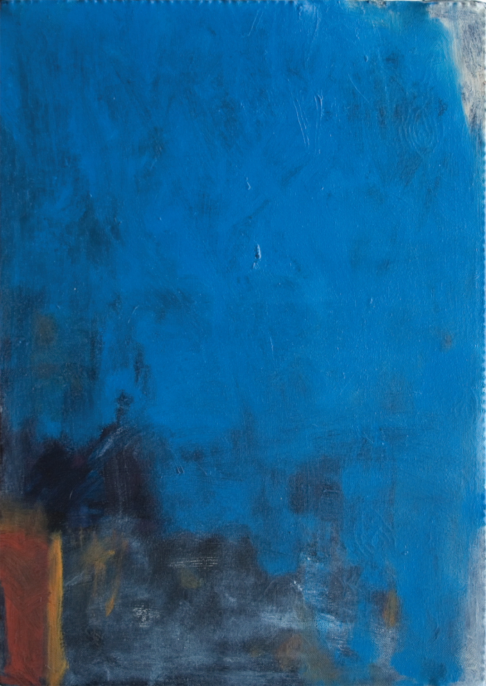 Mystery blue / 2010 / oil on canvas / 40х55