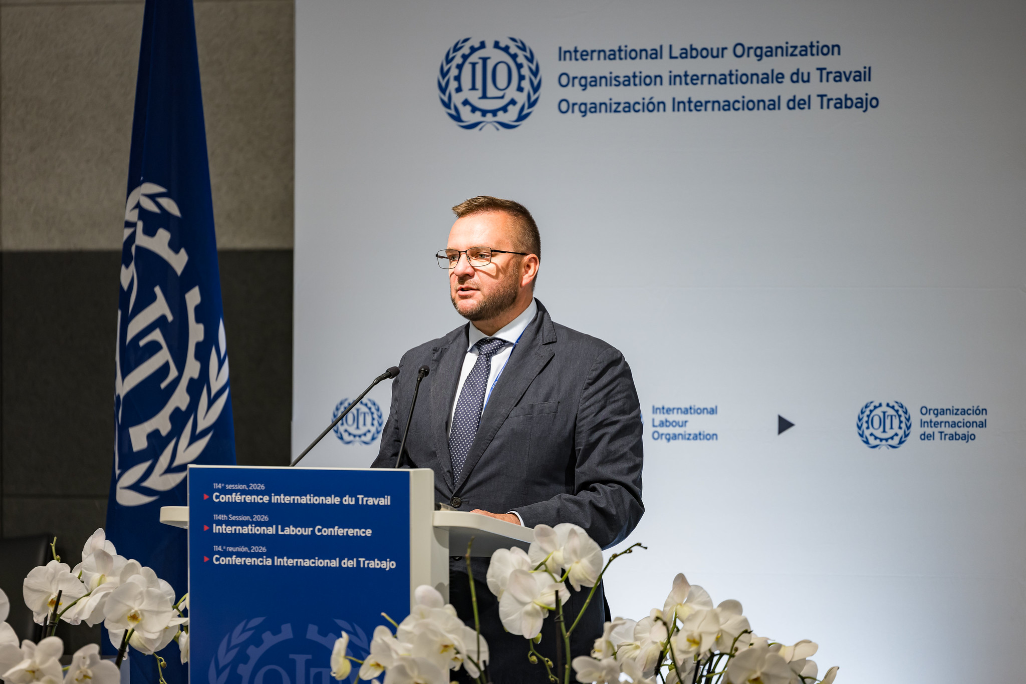 A representative of Ukrainian employers addressed the plenary sitting of the 114th International Labour Conference of the ILO in Geneva